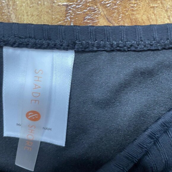 womens shade and shore one piece swimsuit Cut Out Black Size Small S - Picture 3 of 5